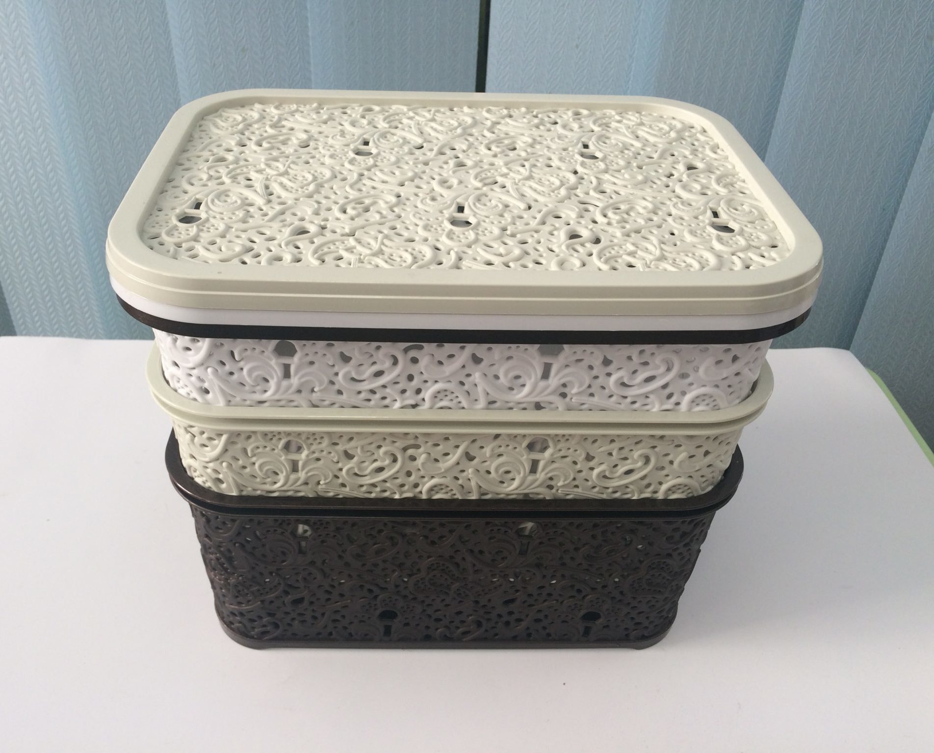 Кошик з кришкою "Ажур" (6,0 л.)