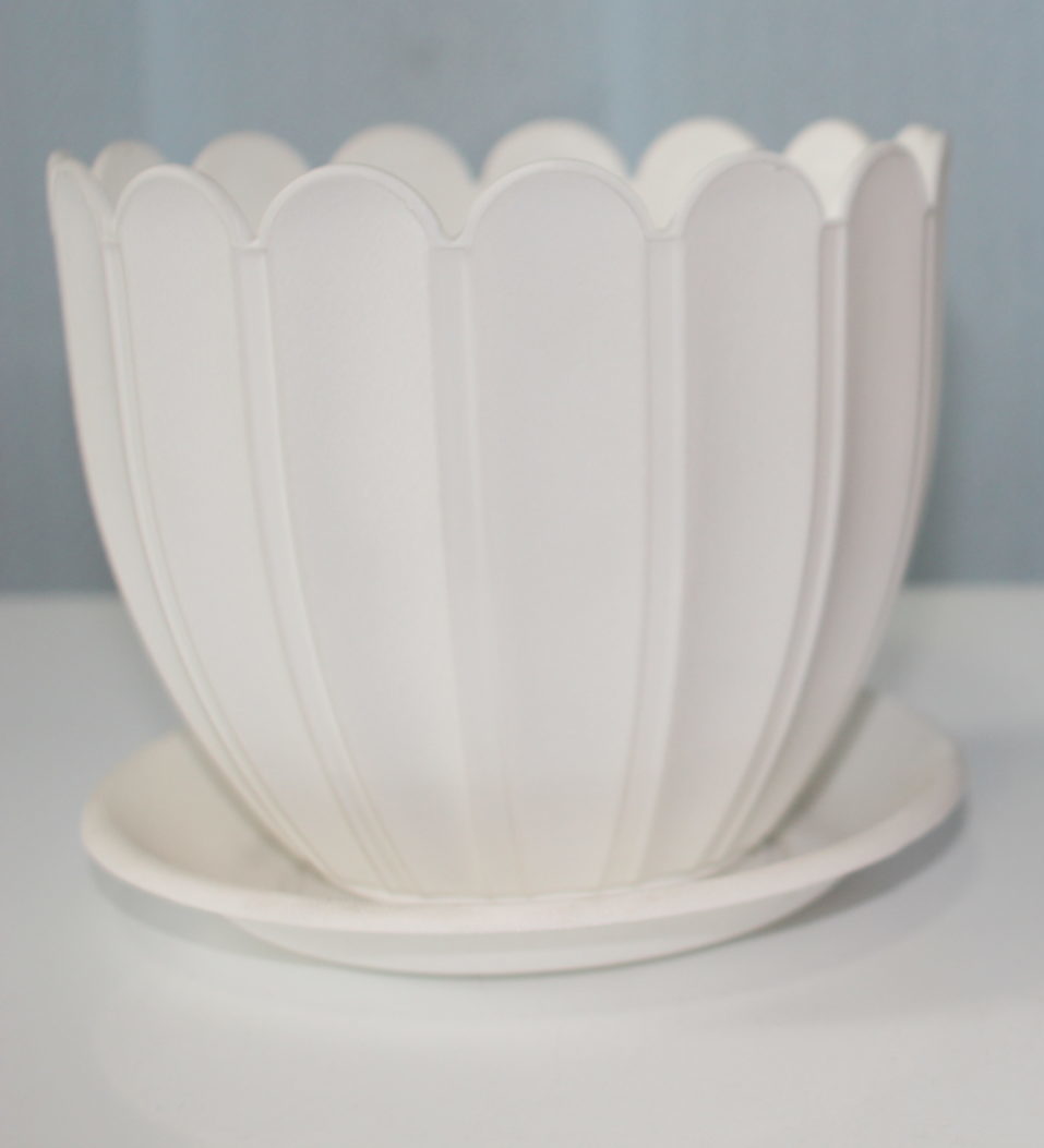 Горщик для квітів з підставкою "Марго"