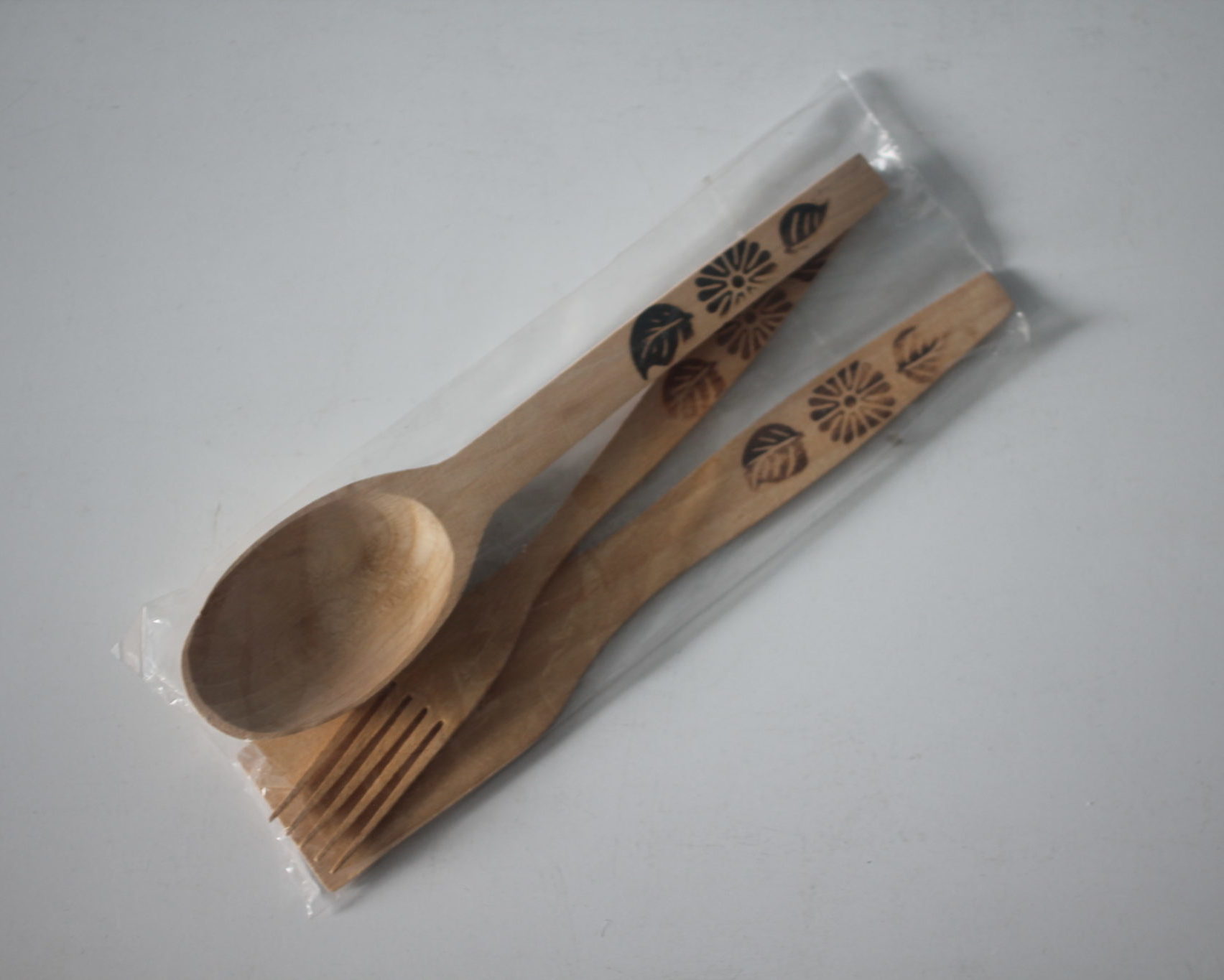 Набір дерев'яний (ложка+виделка+лопатка)