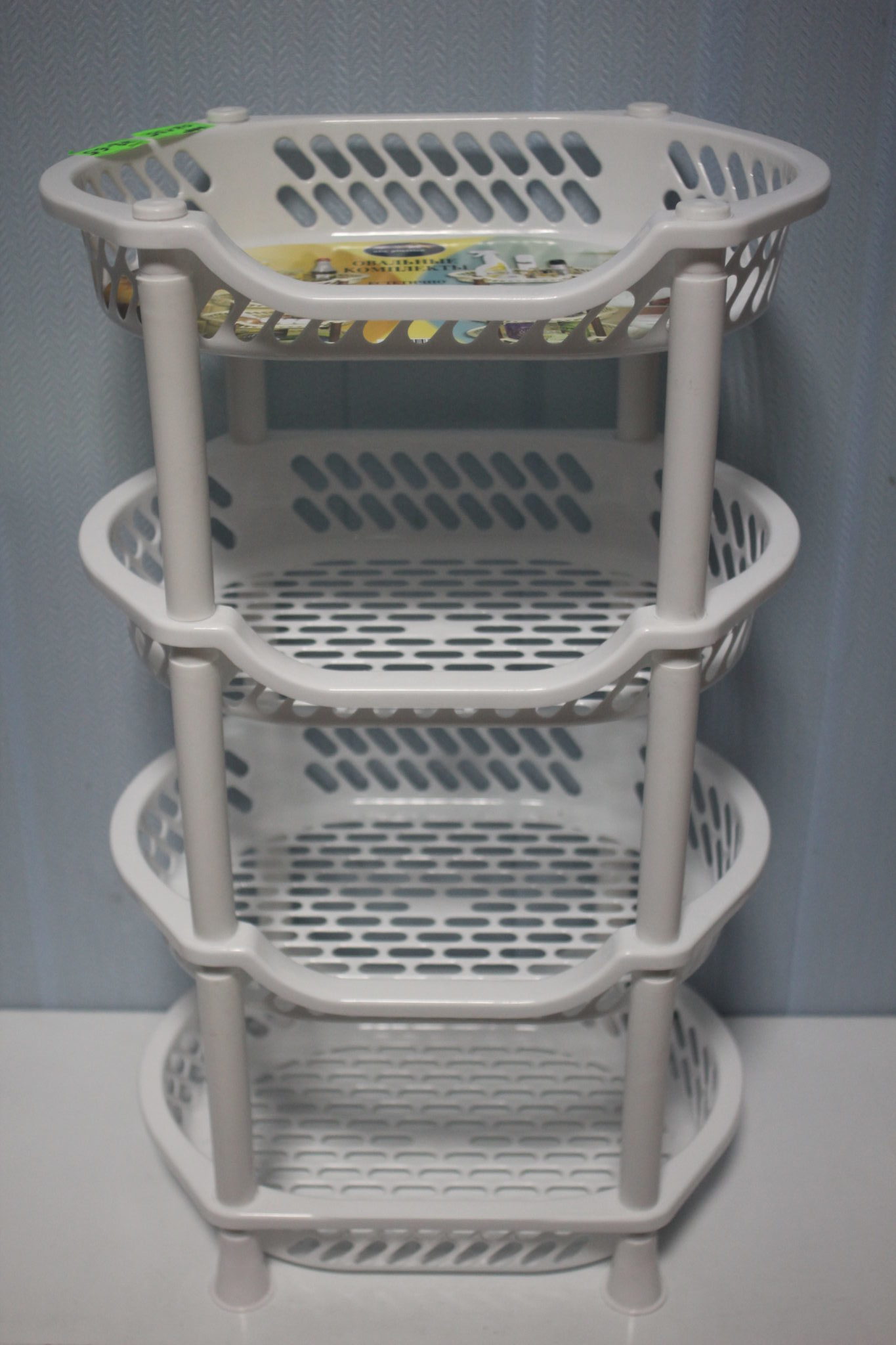 Етажерка 4-яр. "Тайфун" (овальна)