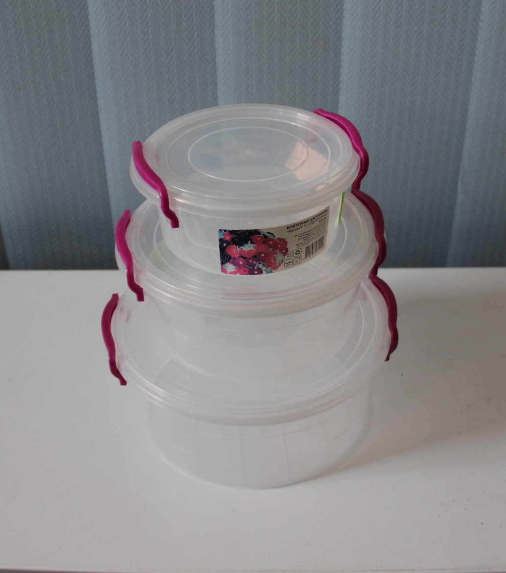 Елітний контейнер круглий